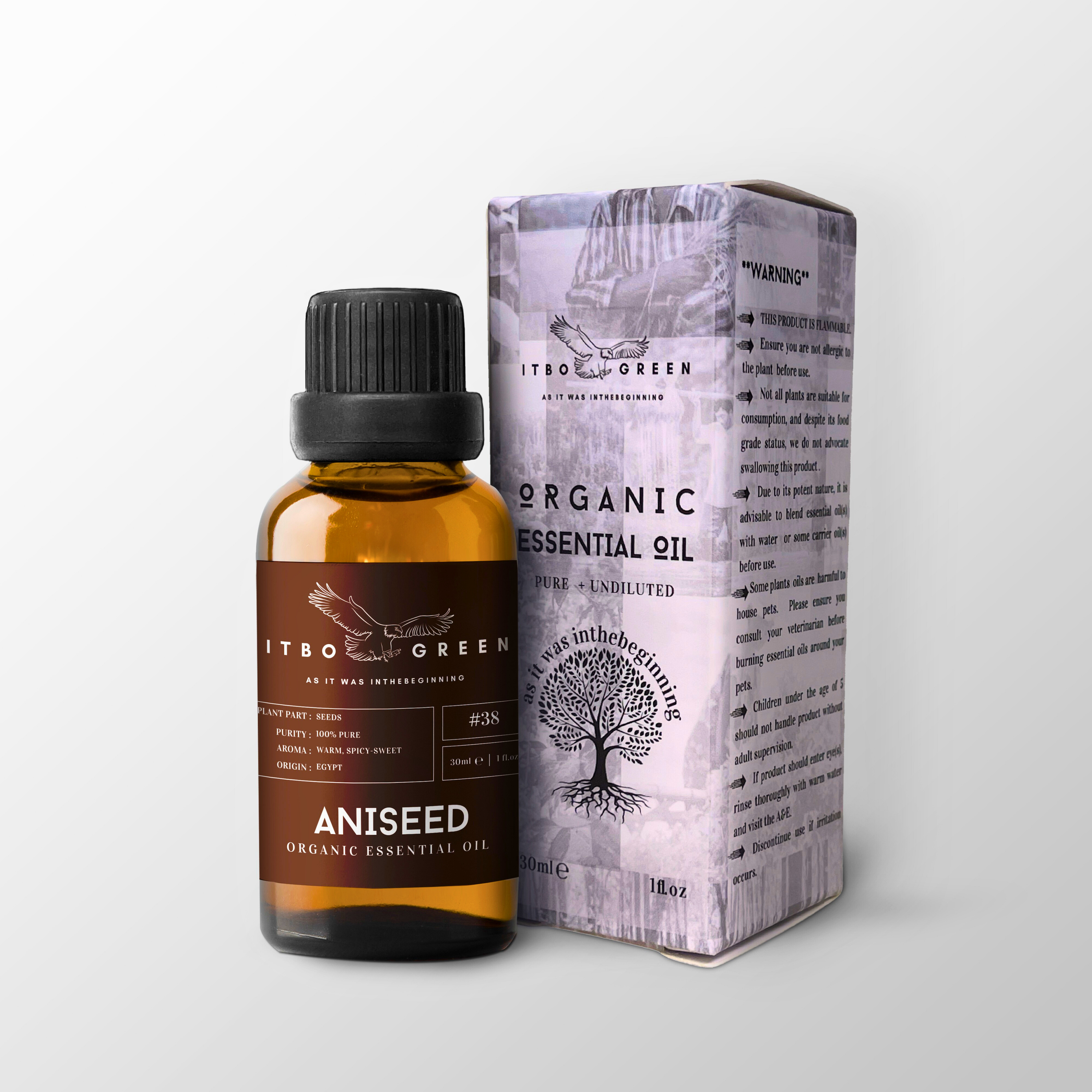 Aceite esencial de anís orgánico