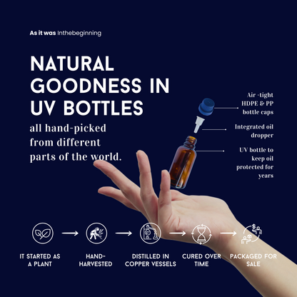 Organic Palo Santo Essential Oil | 30ml / 1oz UV Bottle | Pure Woody Oil | Unblended | Aromatherapy | Vegan | Spirituality| Nature Heals - ITBO Green