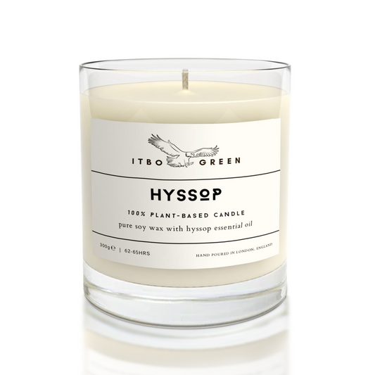Hyssop Essential Oil Candle
