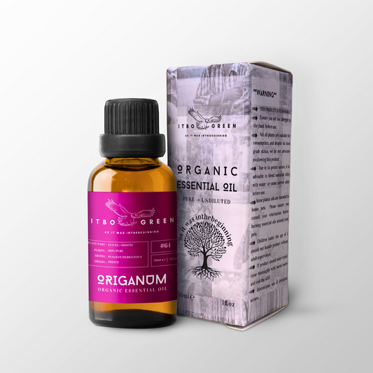 Organic Origanum Essential Oil | 30ml / 1oz UV Bottle | Unblended | Aromatherapy | Vegan | Spirituality| Nature Heals - ITBO Green