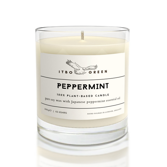 Peppermint Essential Oil Candle