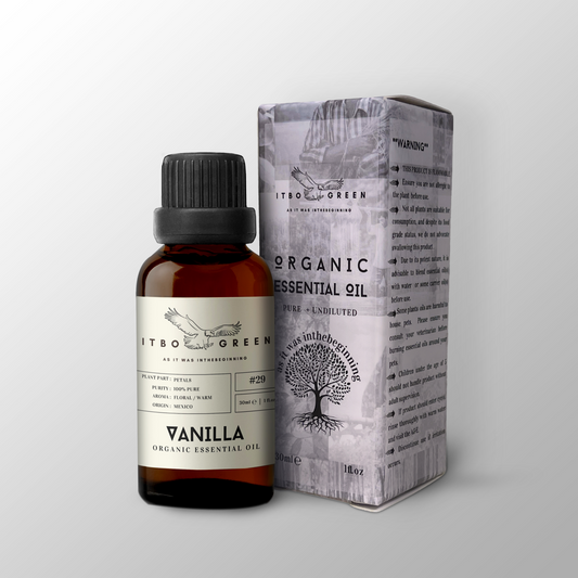 Organic Vanilla Oleoresin Oil | 30ml / 1oz UV Bottle | Pure Floral Oil | Unblended | Aromatherapy | Vegan | Spirituality| Nature Heals - ITBO Green